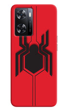Spider OPPO A77s Hard Case Back Cover by Casekaro