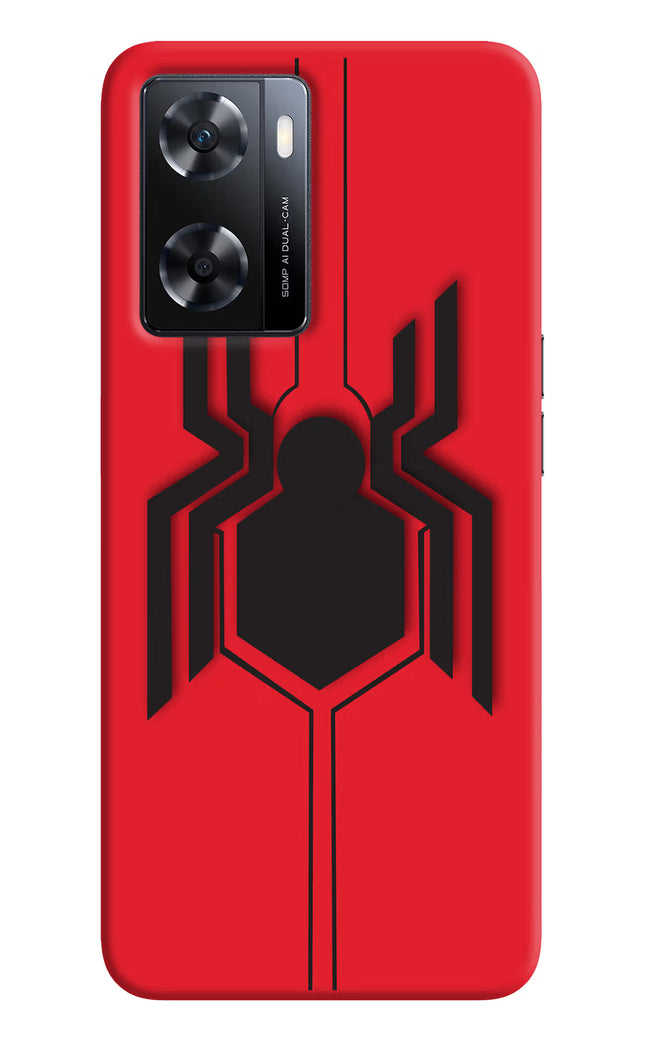 Spider OPPO A77s Hard Case Back Cover by Casekaro
