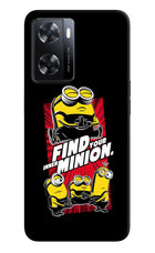 Find your inner Minion OPPO A77s Back Cover