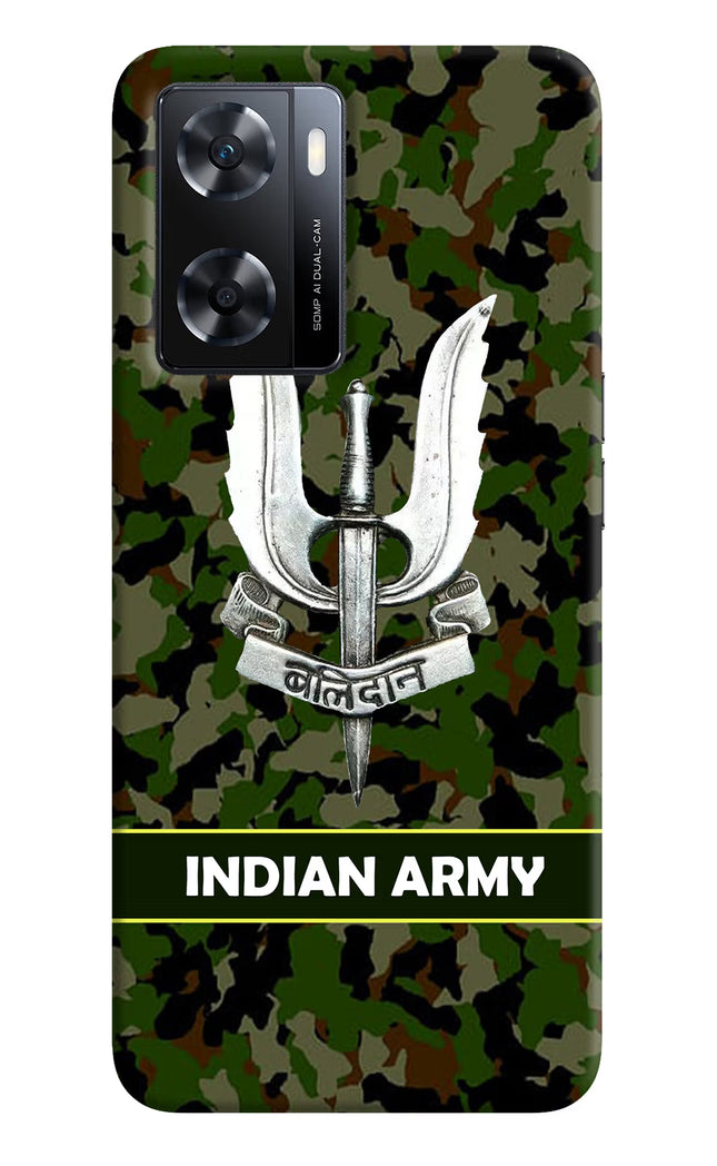 Balidan Indian Logo OPPO A77s Back Cover