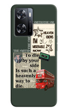 The Smiths OPPO A77s Back Cover