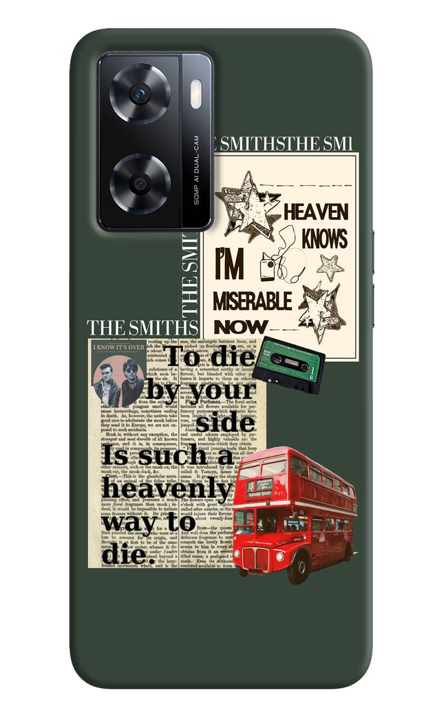 The Smiths OPPO A77s Back Cover