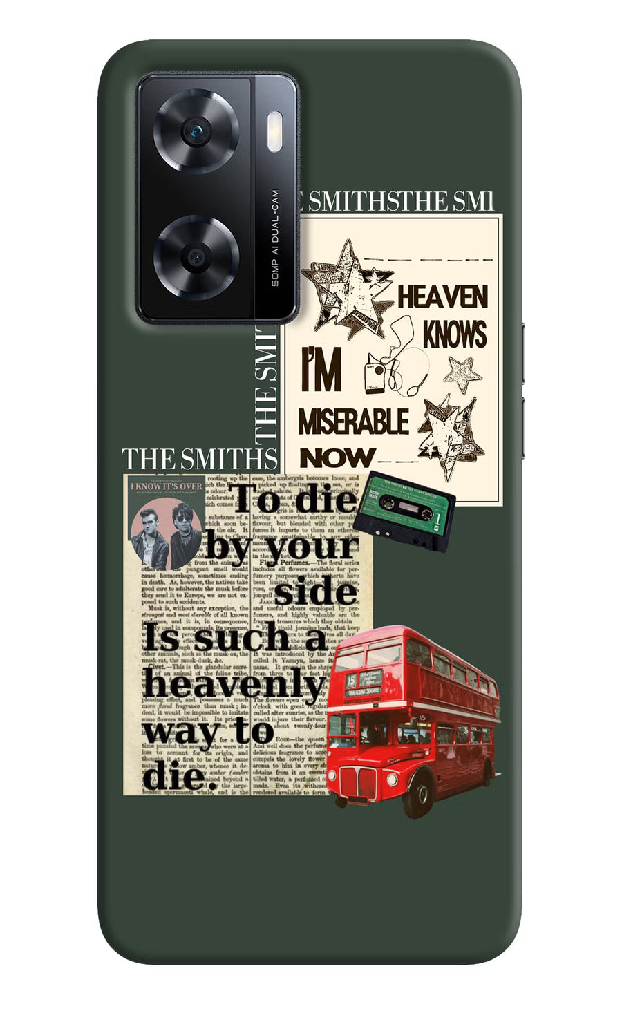 The Smiths OPPO A77s Back Cover, Hard case