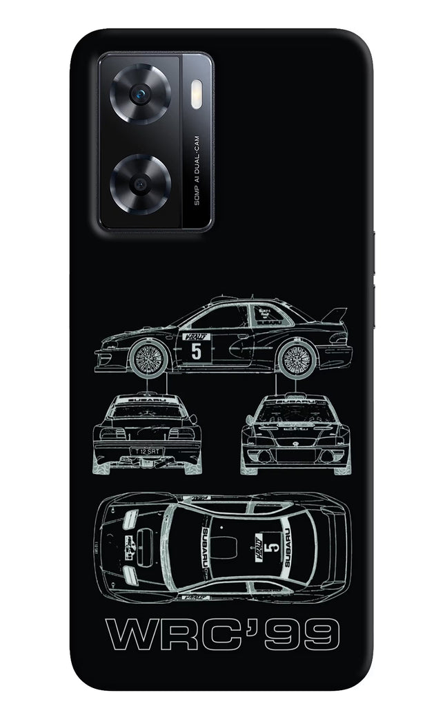 WRC'99 OPPO A77s Back Cover