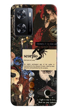 Scorpio Zodiac OPPO A77s Back Cover