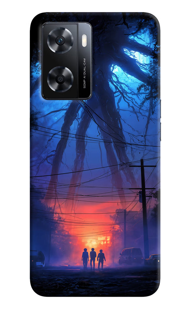 Ordinary Things Shadow OPPO A77s Back Cover