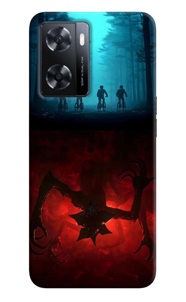Ordinary Things Downside Up OPPO A77s Back Cover