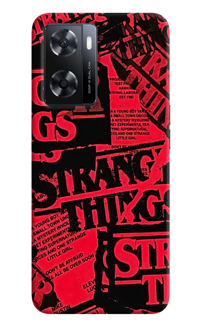 Ordinary Things OPPO A77s Back Cover