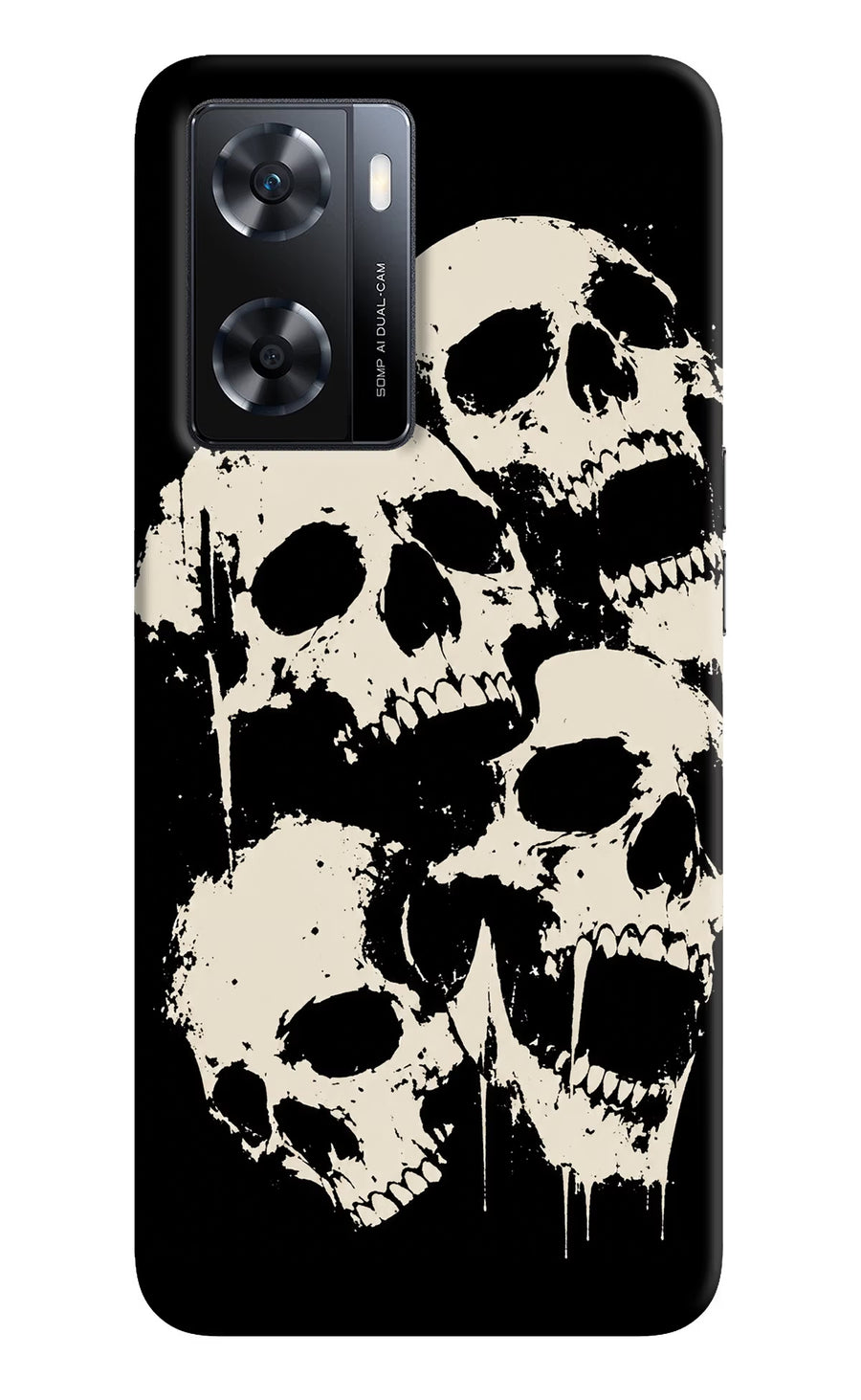 Dead Stack OPPO A77s Back Cover, Hard case