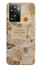 Vintage case OPPO A77s Back Cover