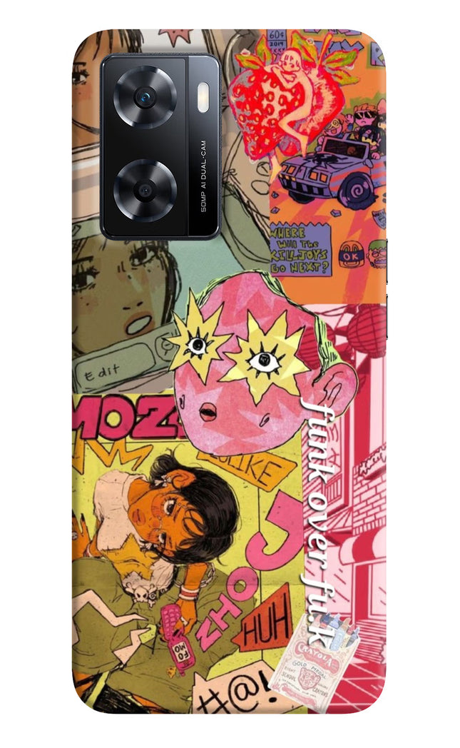 Funkover OPPO A77s Back Cover