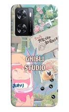 Studio Ghibli OPPO A77s Back Cover