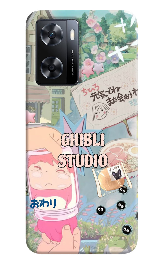 Studio Ghibli OPPO A77s Back Cover