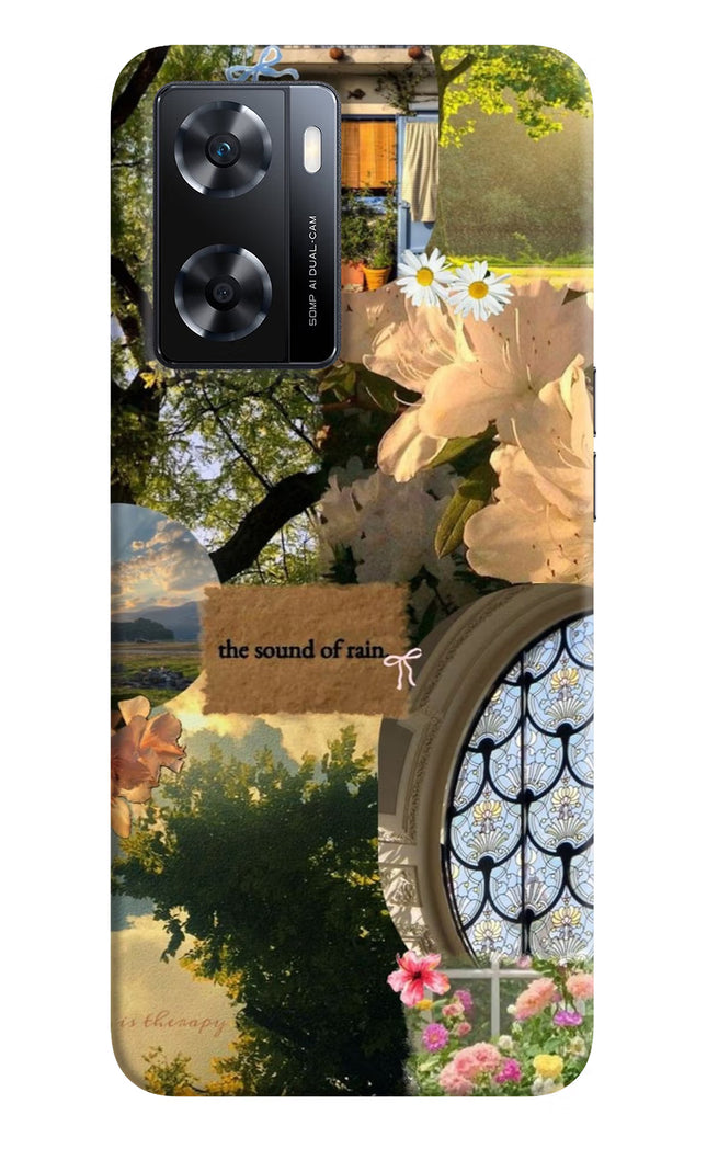 Rain OPPO A77s Back Cover
