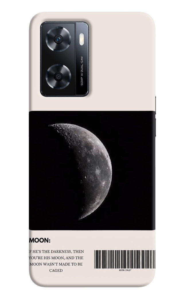 Moon Phase OPPO A77s Back Cover