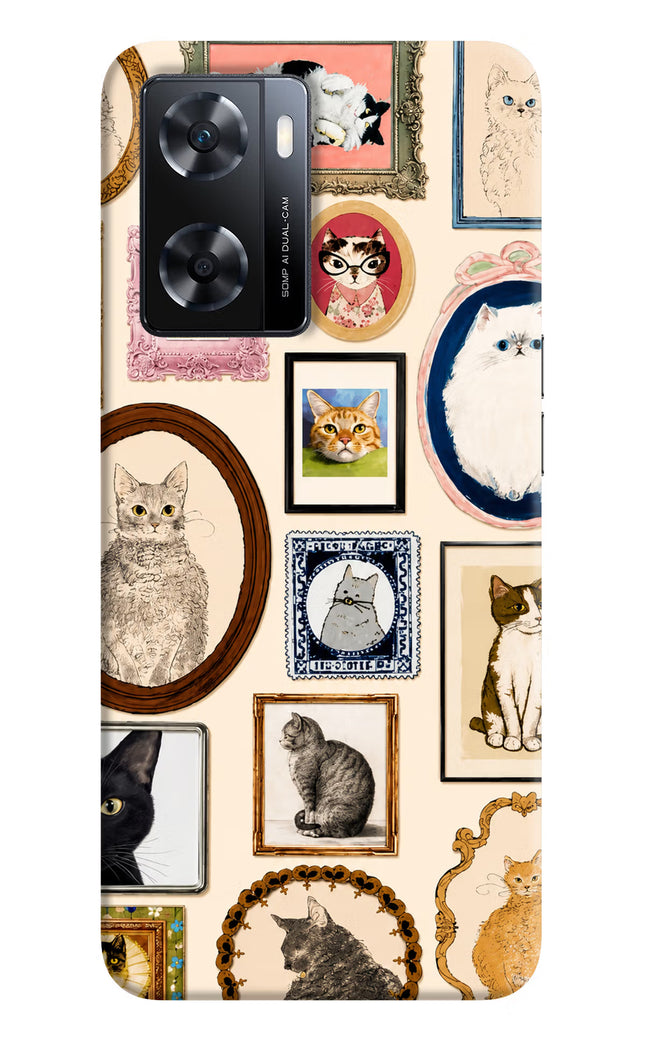 Mirror Cats OPPO A77s Back Cover