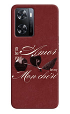 Velvet Cherry OPPO A77s Back Cover