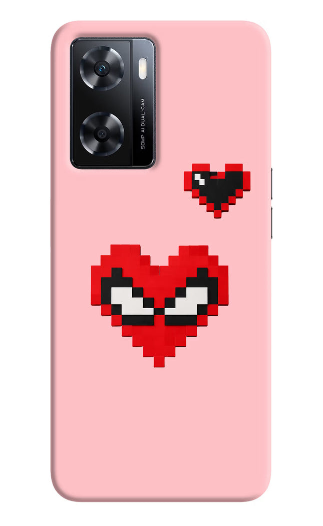 Gwen Heart OPPO A77s Hard Case Back Cover by Casekaro