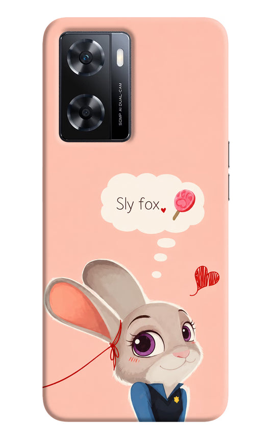 Judy Charm OPPO A77s Back Cover