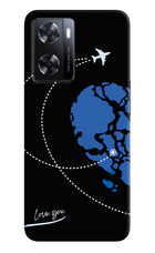 Love Orbit OPPO A77s Back Cover