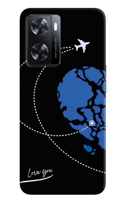 Love Orbit OPPO A77s Back Cover