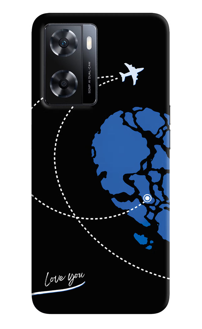Love Orbit OPPO A77s Back Cover