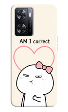 Always Right OPPO A77s Back Cover