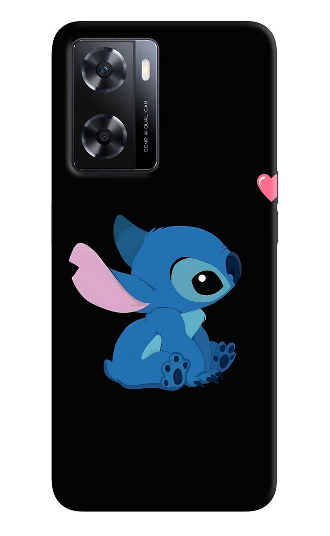 Stitch Crush OPPO A77s Back Cover