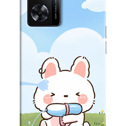 Bunny Treat OPPO A77s Back Cover