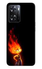 Ember Flame OPPO A77s Back Cover