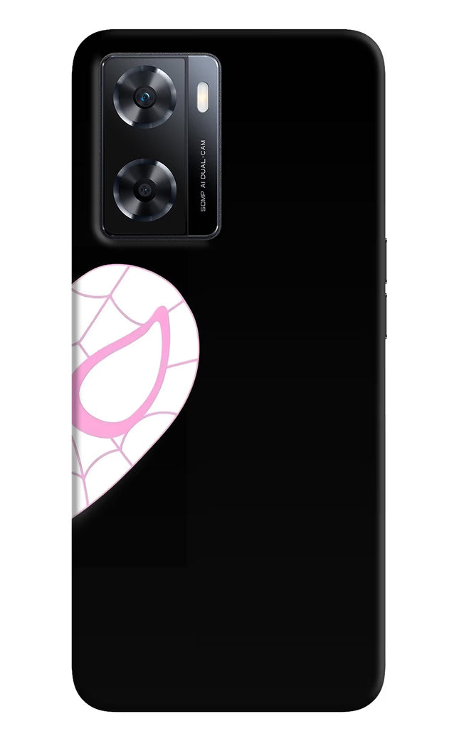 Gwen Mask OPPO A77s Hard Case Back Cover by Casekaro