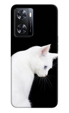 Snow Gaze OPPO A77s Back Cover
