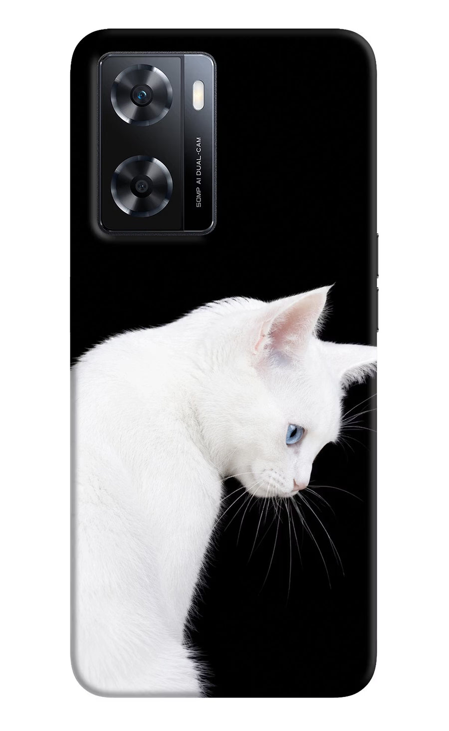 Snow Gaze OPPO A77s Back Cover, Hard case