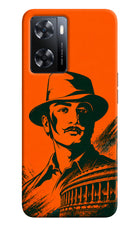 Bhagat Singh Legacy OPPO A77s Hard Case Back Cover by Casekaro