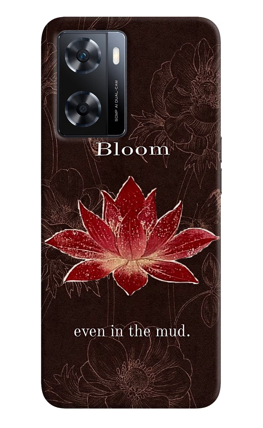 Bloom OPPO A77s Back Cover, Hard case