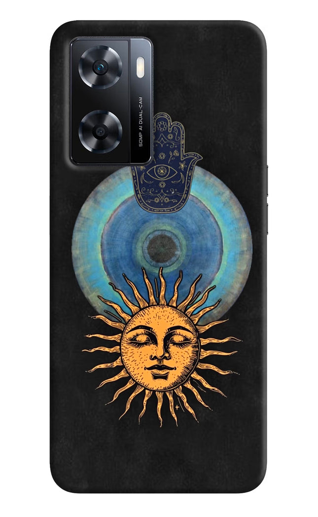Divine Sun OPPO A77s Hard Case Back Cover by Casekaro