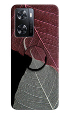 Leaf Pattern OPPO A77s Pop Case