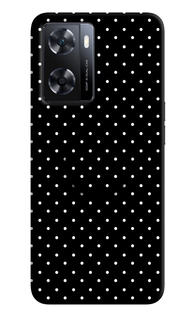 White Dots OPPO A77s Pop Case