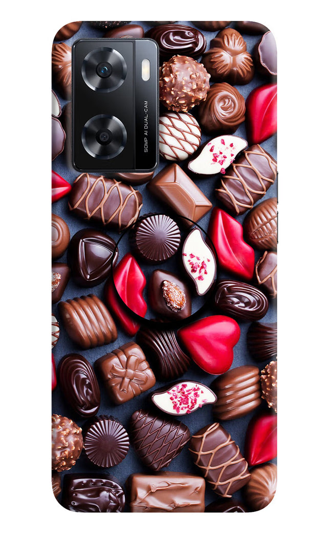 Chocolates OPPO A77s Pop Case
