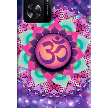 Om Purple OPPO A77s Pop Case
