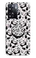 Cute Panda OPPO A77s Pop Case