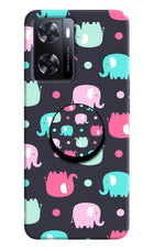 Baby Elephants OPPO A77s Pop Case