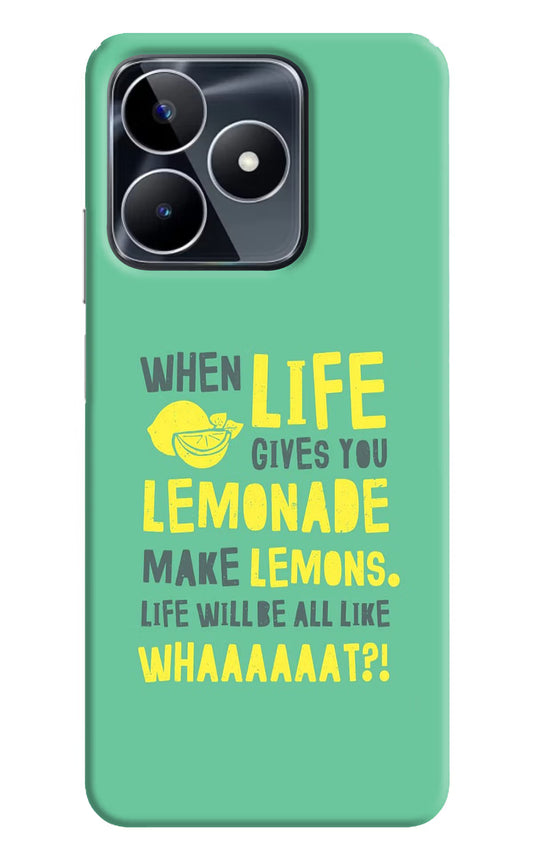 Quote Realme Narzo N53 Back Cover