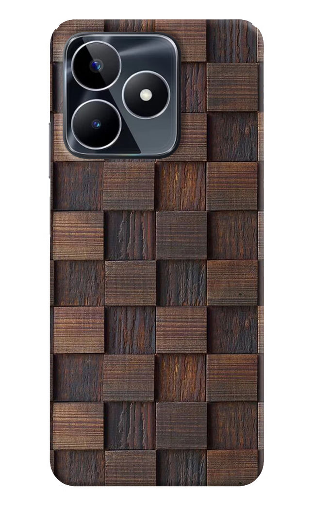 Wooden Cube Design Realme Narzo N53 Back Cover