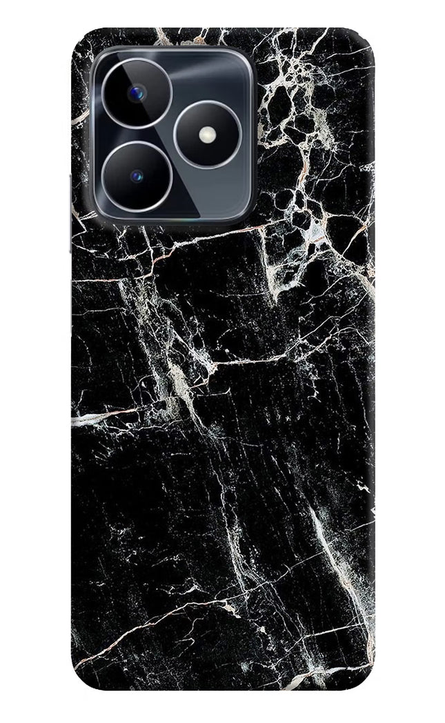 Black Marble Texture Realme Narzo N53 Back Cover