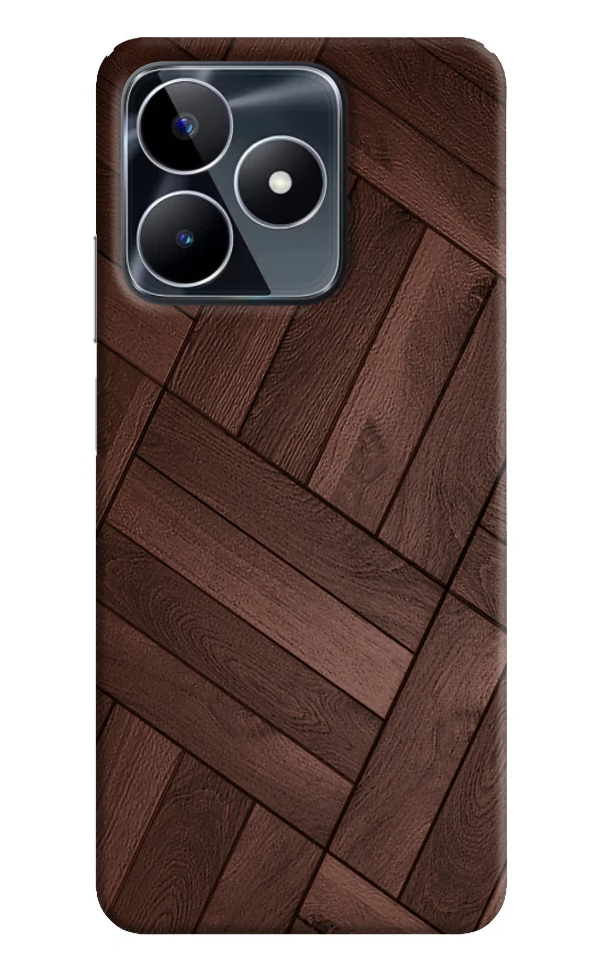 Wooden Texture Design Realme Narzo N53 Back Cover