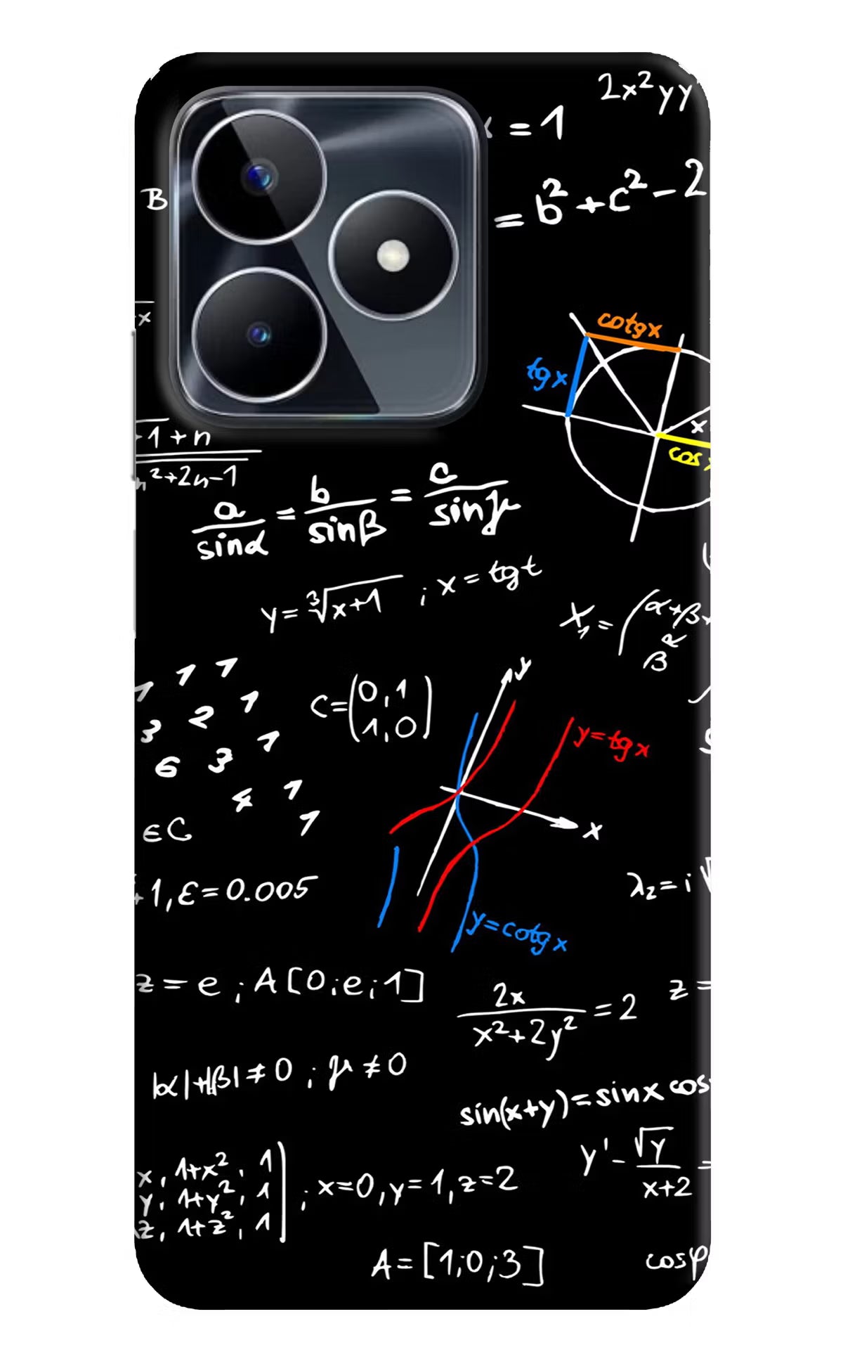 Mathematics Formula Realme Narzo N53 Back Cover