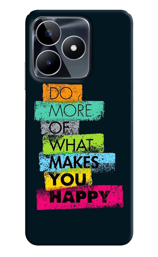Do More Of What Makes You Happy Realme Narzo N53 Back Cover