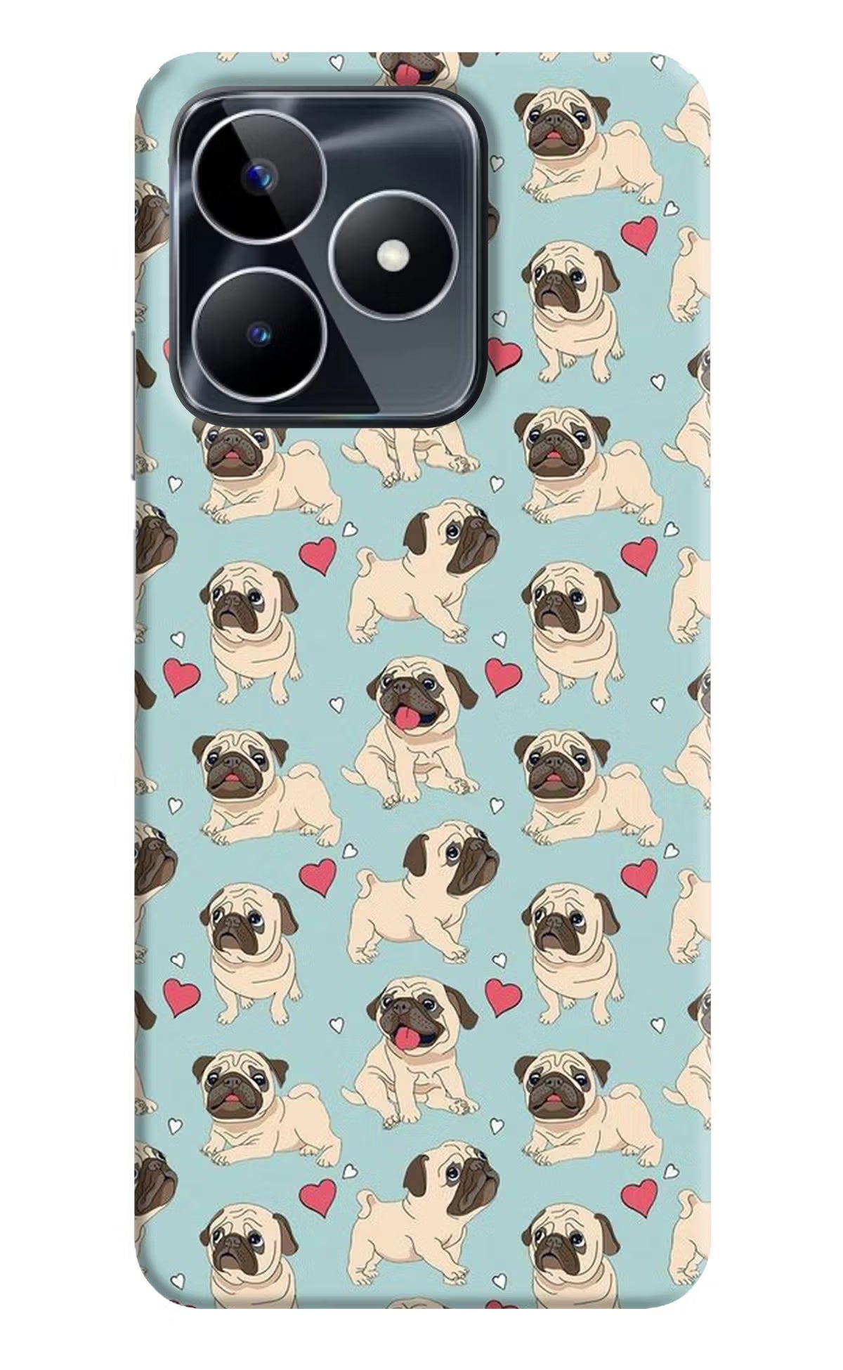 Pug Dog Realme Narzo N53 Back Cover