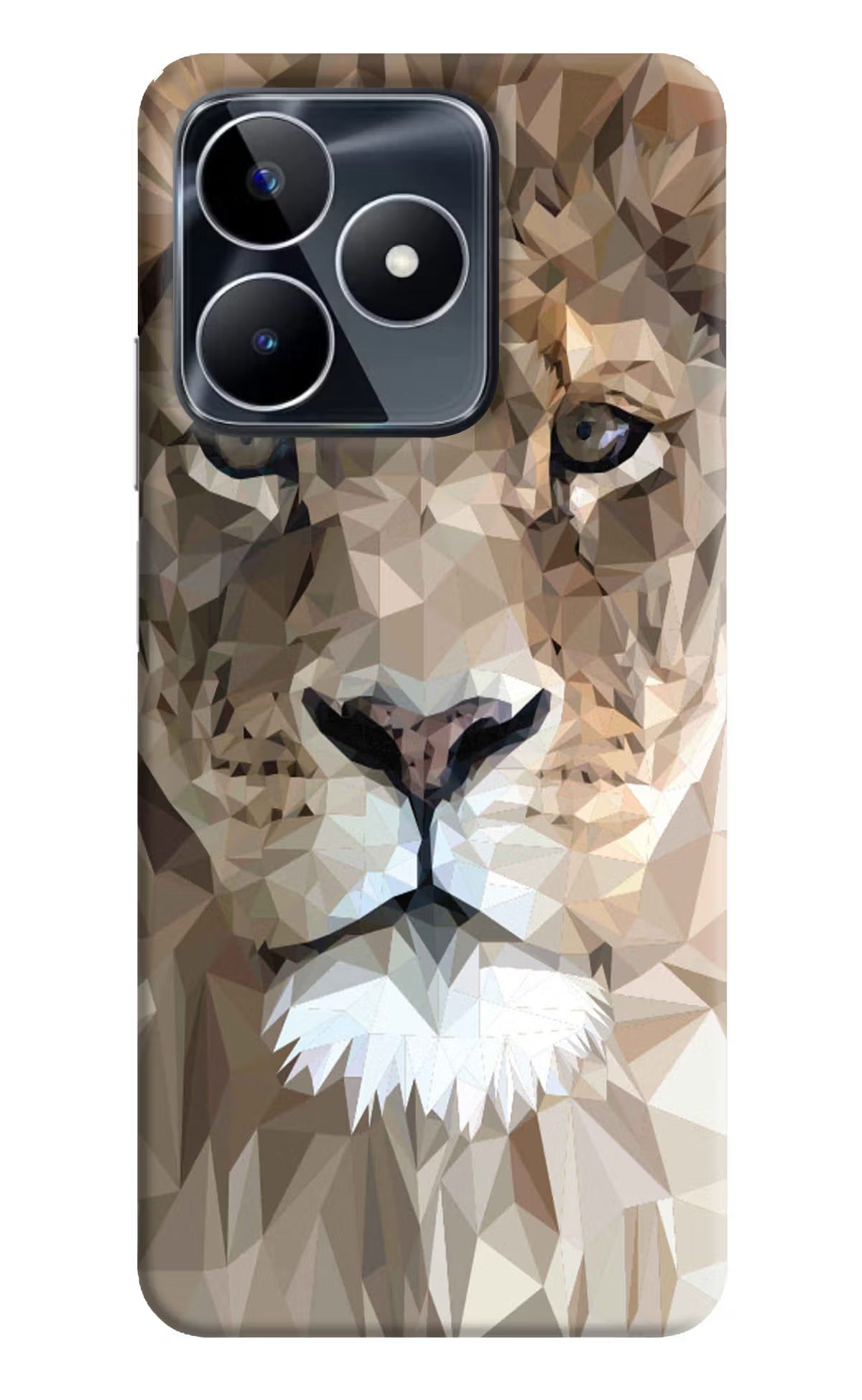 Lion Art Realme Narzo N53 Back Cover